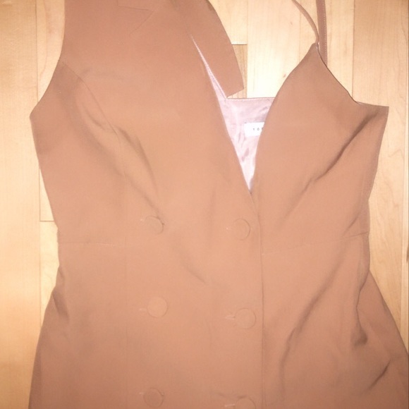 Topshop Tuxedo Dress - Picture 3 of 4